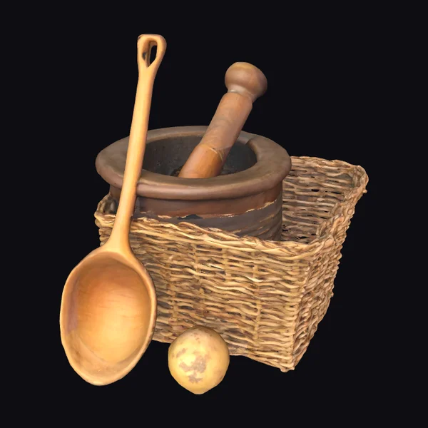 Wooden Kitchen Utensils
