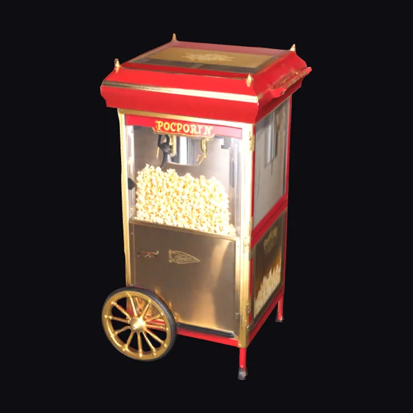 Vintage Popcorn Machine