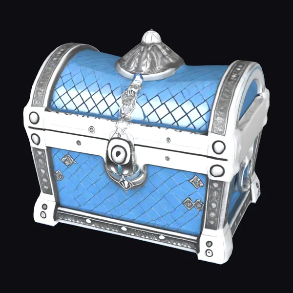 Blue Treasure Chest