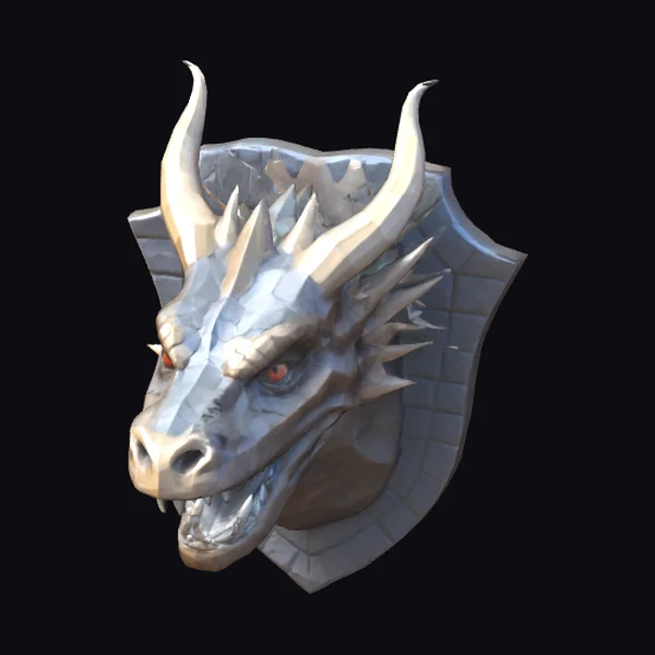 Dragon Head Wall Mount