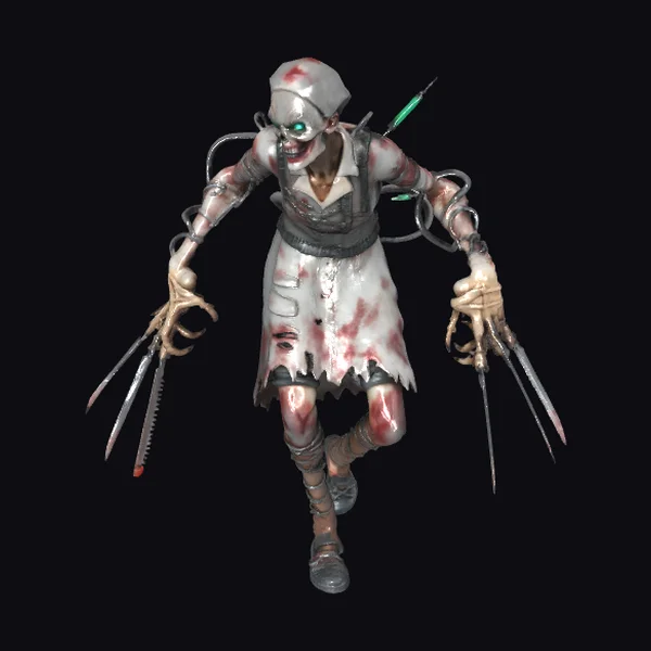 Bloody Nurse Wraith Figure