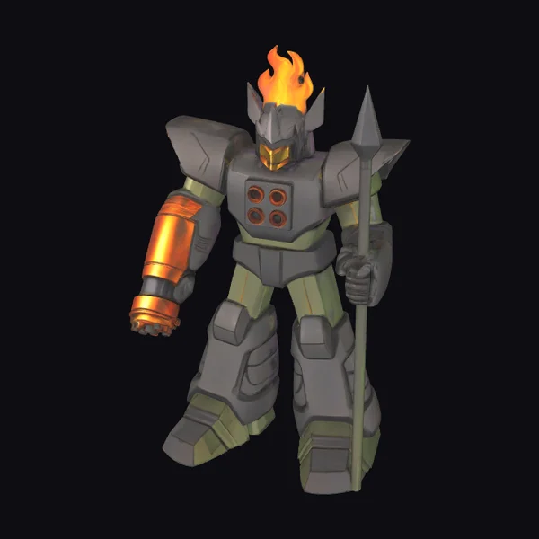 Armored Robot Warrior