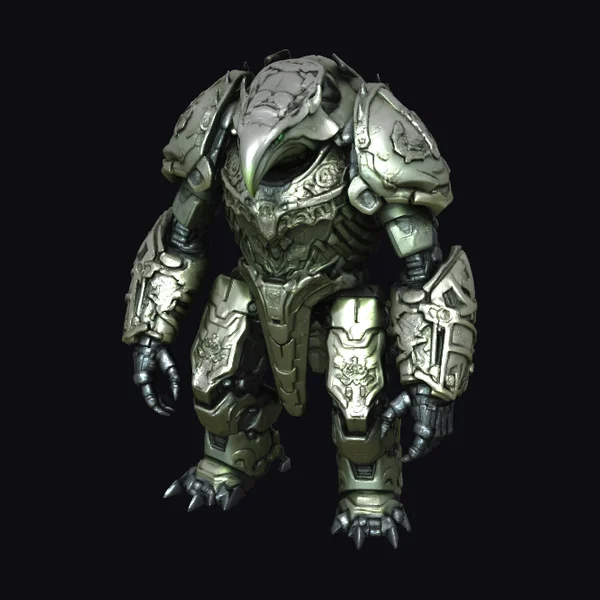 Armored Sentinel Robot