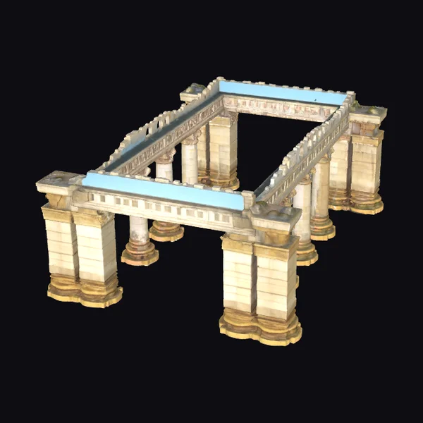 Ancient Greek Aqueduct Ruins