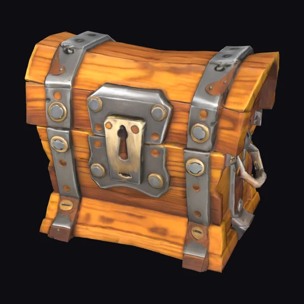 Wooden Treasure Chest