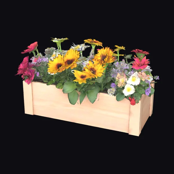 Wooden Flower Planter Box