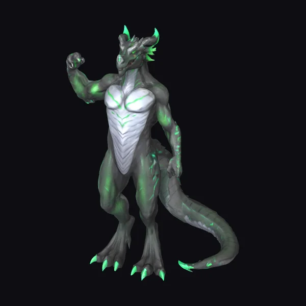 Emerald Flame Dragon