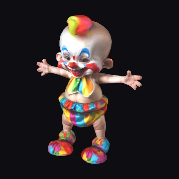Bald Baby Clown