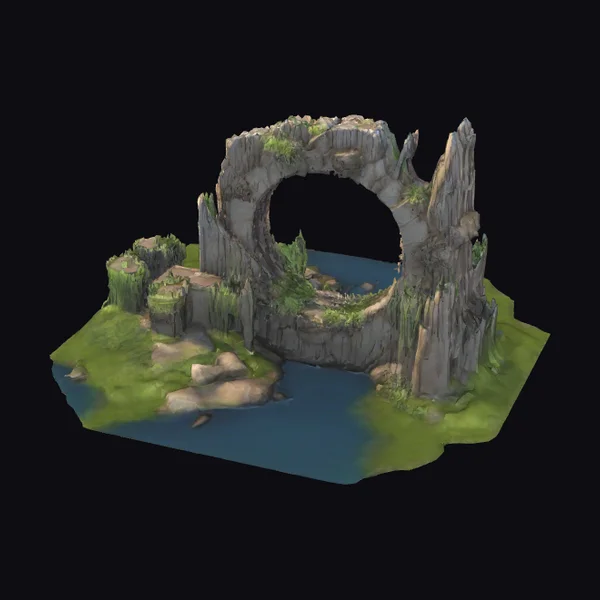 Ancient Rocky Archway