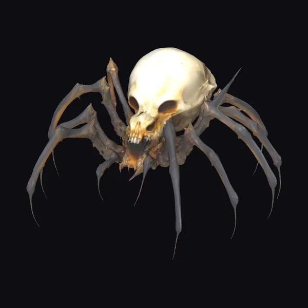 Arachnid Skull Creature