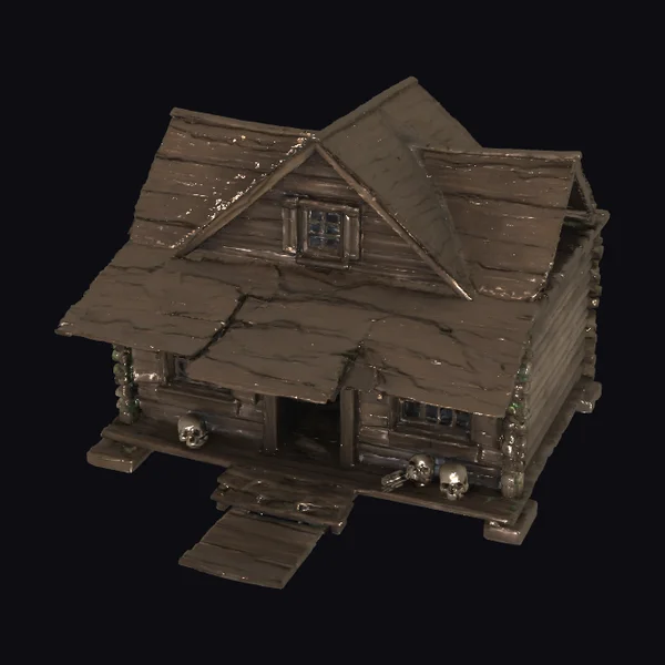 Abandoned Wooden Cabin