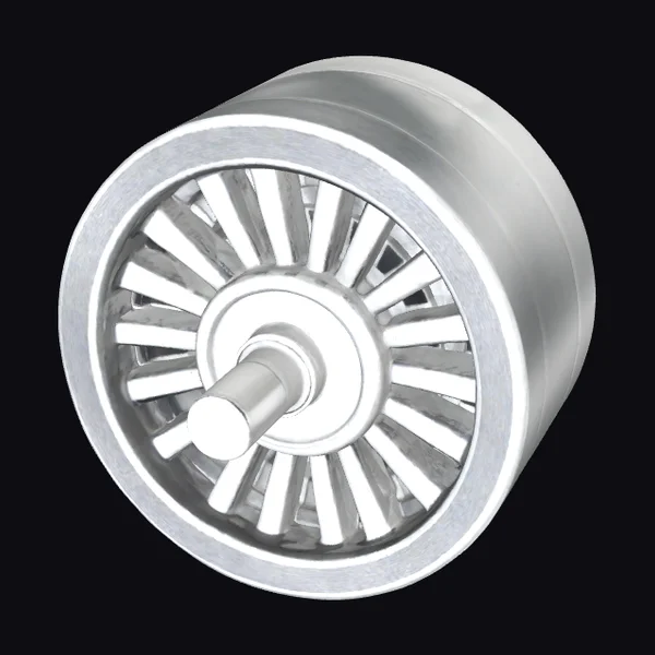 Silver Rotor Component