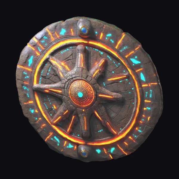 Ancient Stone Shield