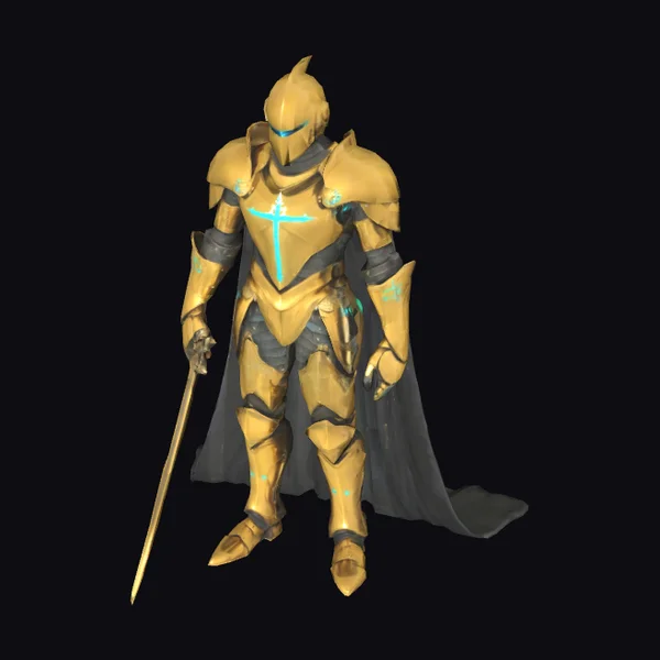 Golden Armored Knight