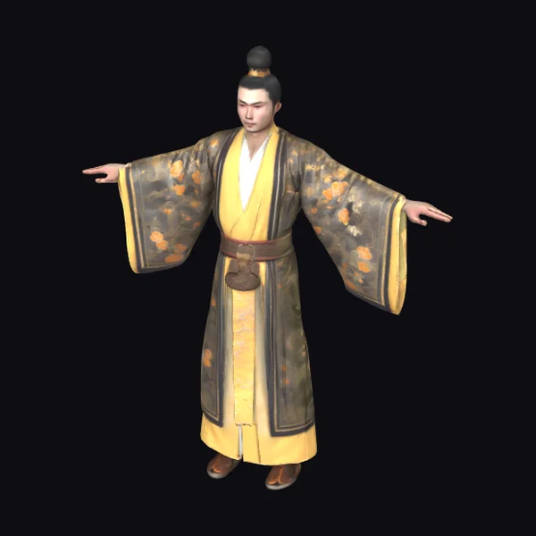 Young Mandarin in Ming Robe