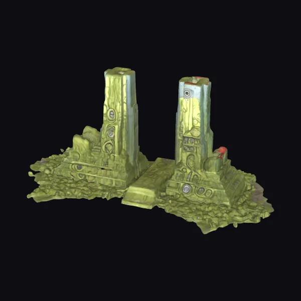 Ancient Ruined Pillars