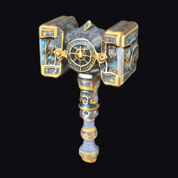 Ancient Ornate Hammer