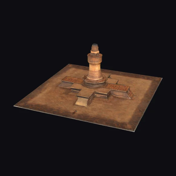 Ancient Brick Stupa Structure