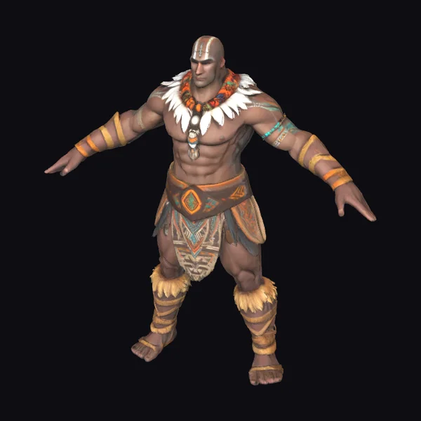 Ancient Warrior Statue