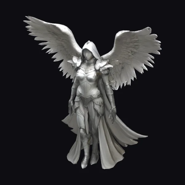 Ancient Angelic Warrior Maiden