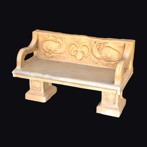 Ancient Roman Carved Bench