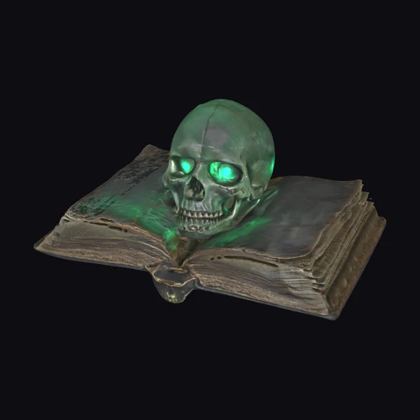 Emerald Skull Tome