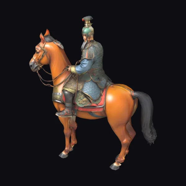 Ancient Chinese Cavalry General
