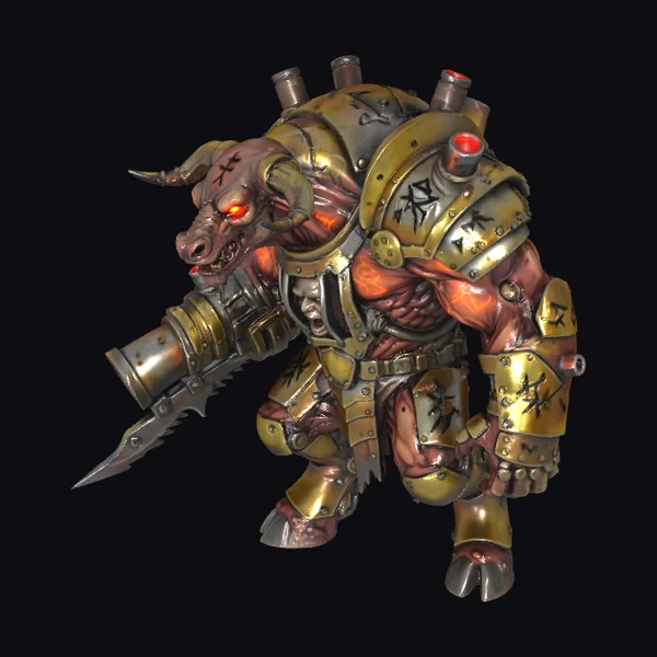 Cybernetic Minotaur Abomination