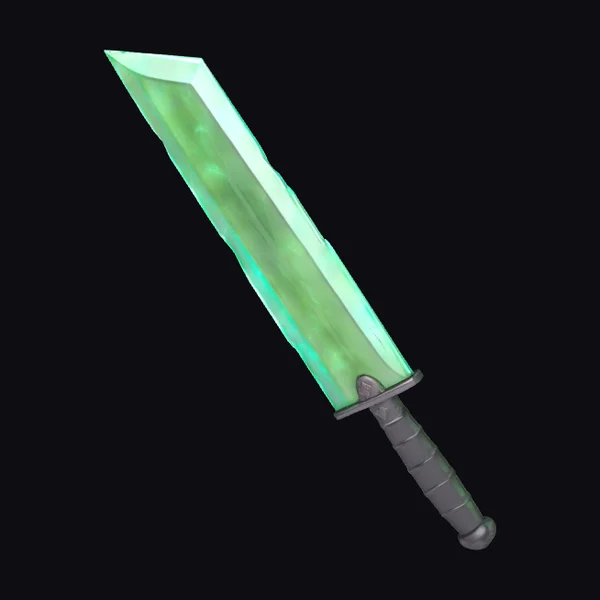 Emerald Crystal Blade