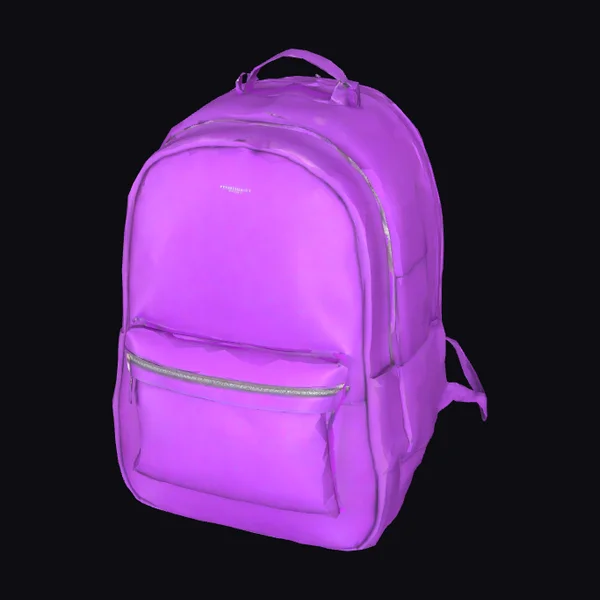 Purple Travel Backpack