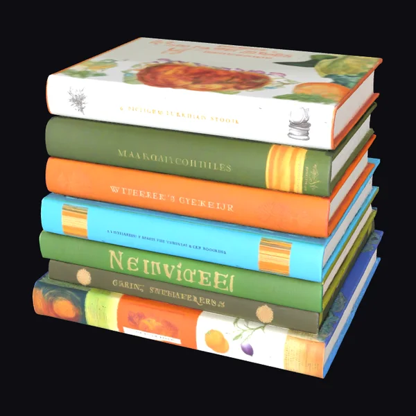 Stack of Cookbooks