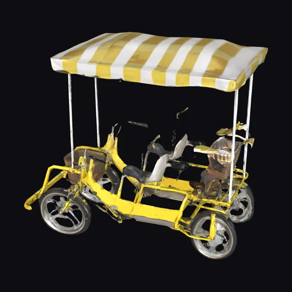 Yellow Tandem Bike