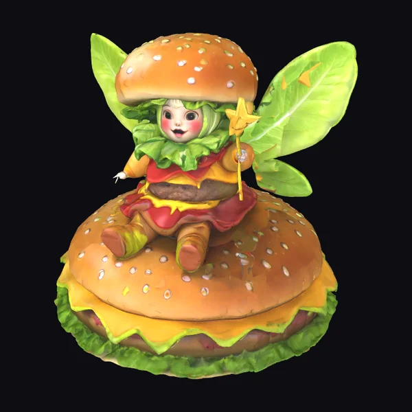 Burger Fairy Delight