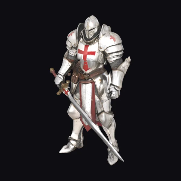 Armored Knight with Sword