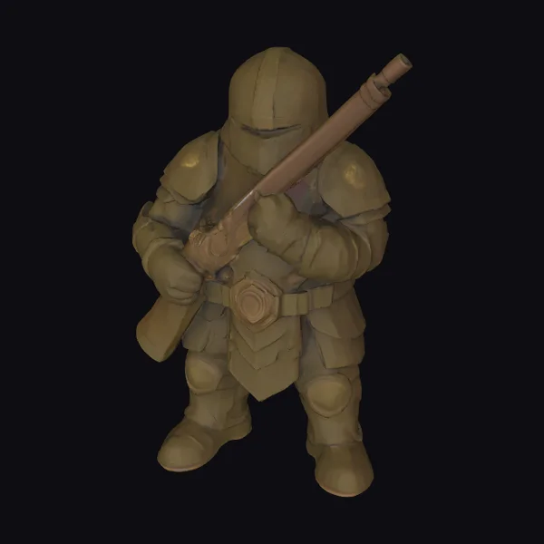 Armored Gunslinger Knight