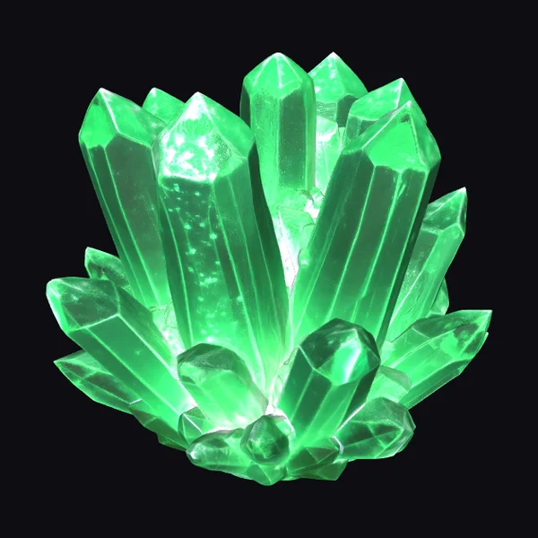 Emerald Crystal Cluster