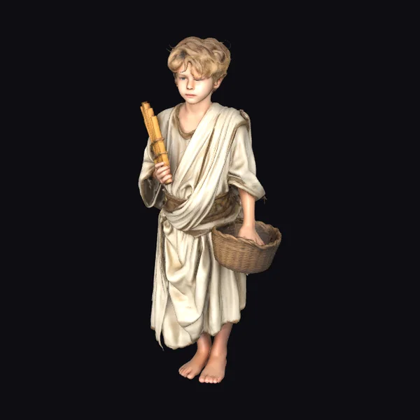 Barefoot Shepherd Boy