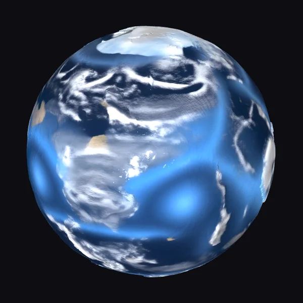 Blue Planet Globe