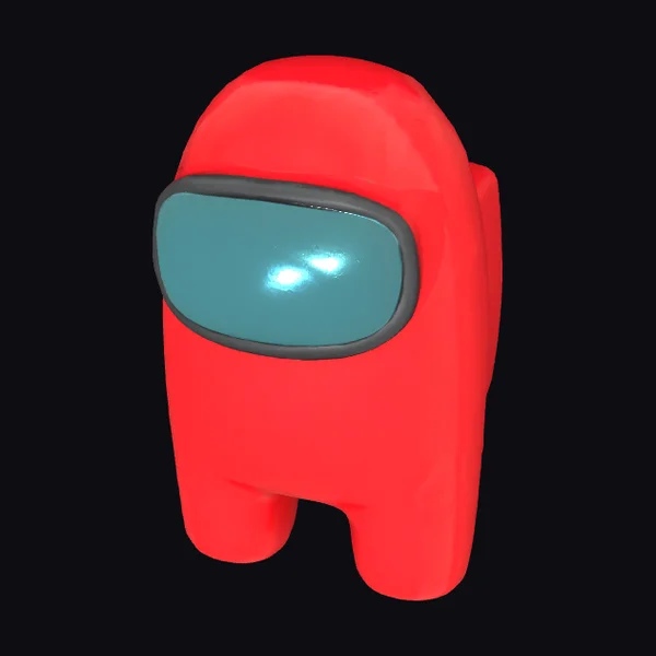 Red Impostor Character