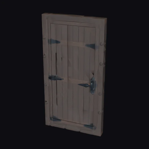 Medieval Wooden Door