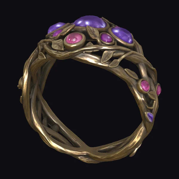 Verdant Gemstone Ring