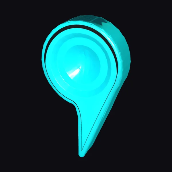 Teal Location Marker