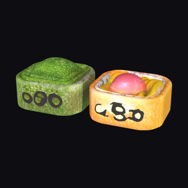 Animated Sushi Pieces