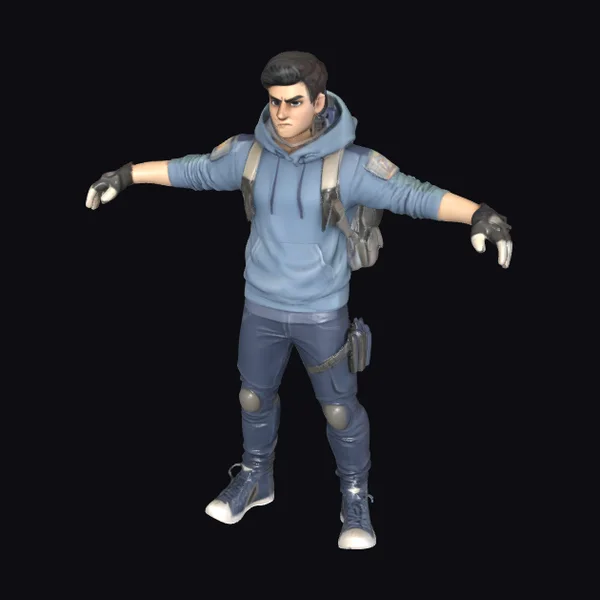 Young Male Street Outfit