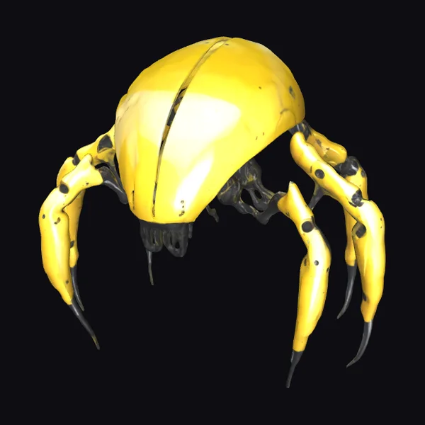 Yellow Cyber Beetle