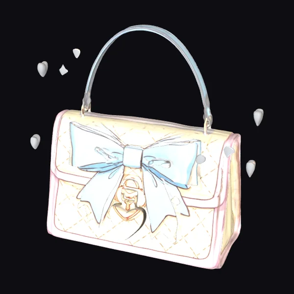 Pastel Bow Handbag