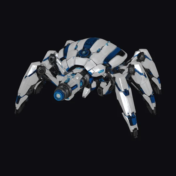 Azure Mecha Spider
