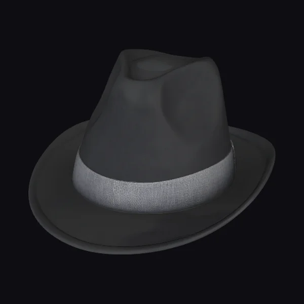 Black Fedora Hat