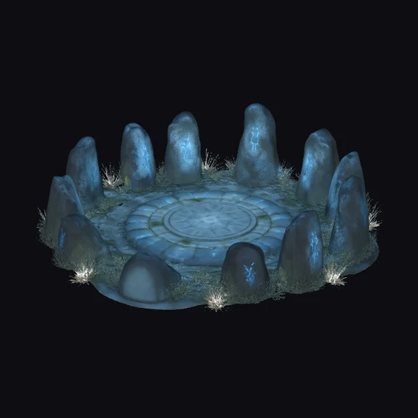 Ancient Runic Stone Circle