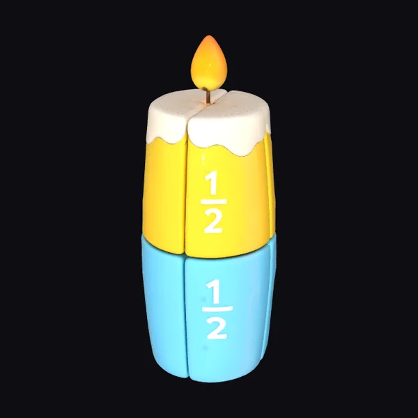 Fraction Candle